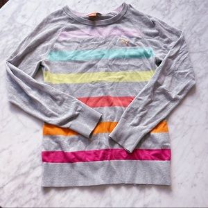 Puma size S rainbow sweater